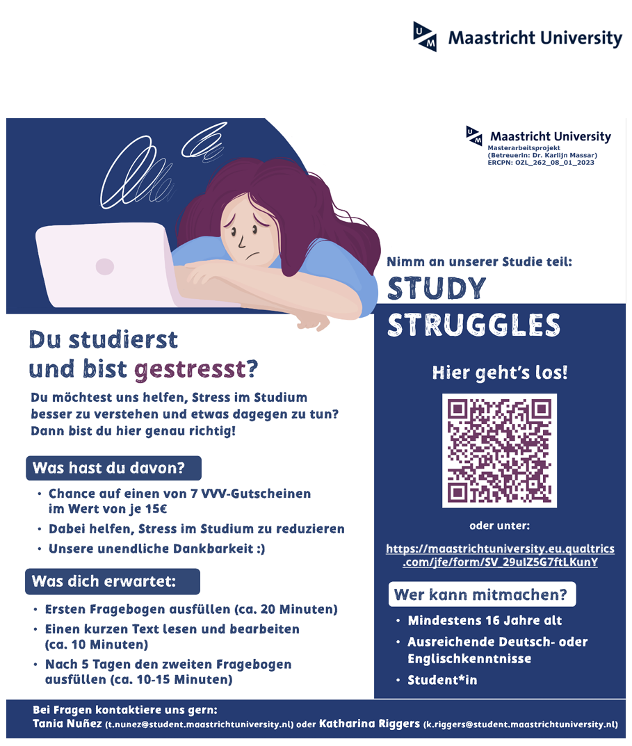 Studie Study Struggles Universität Maastricht